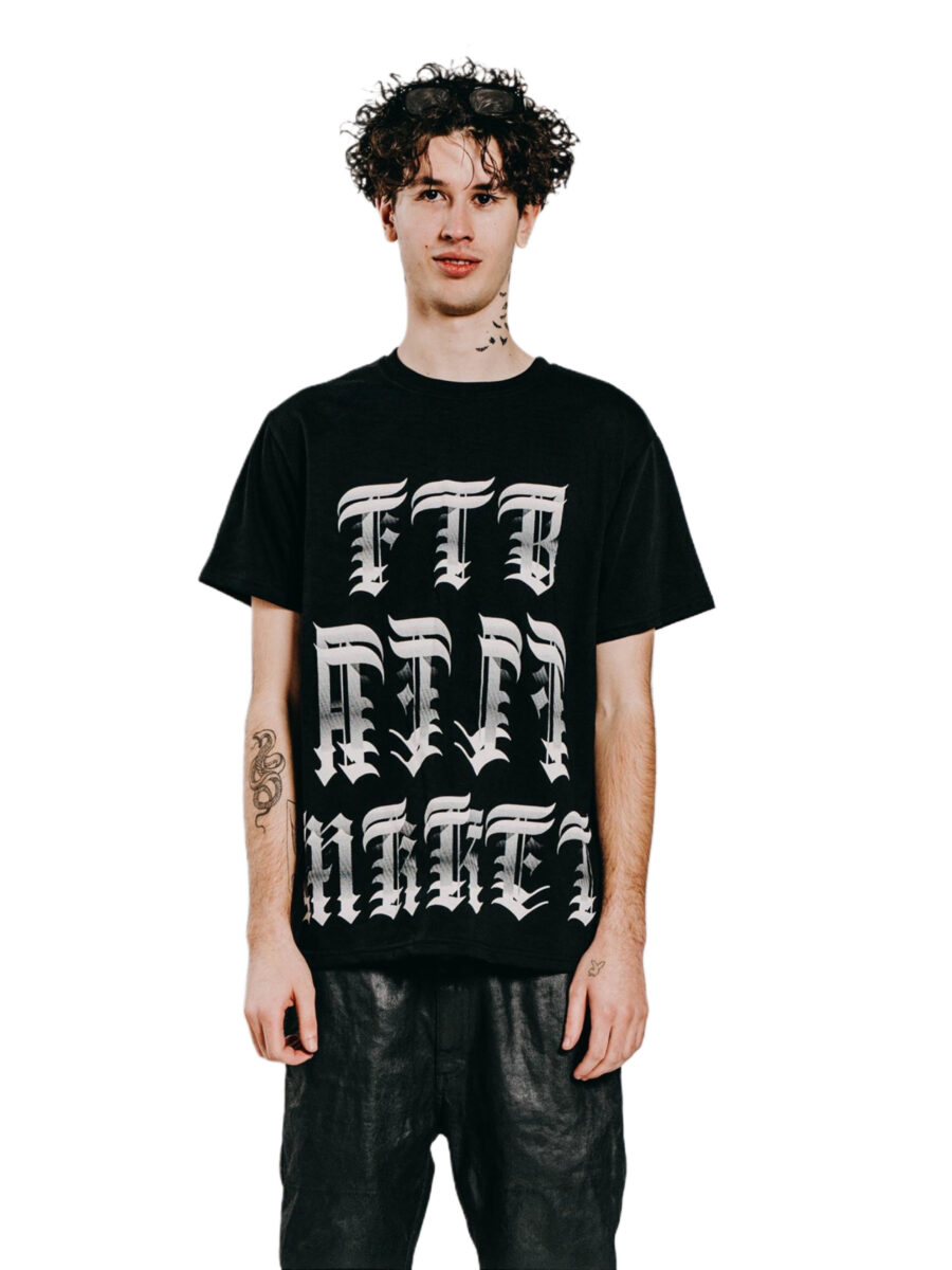 FTB FLEA MRKET TEE BLACK