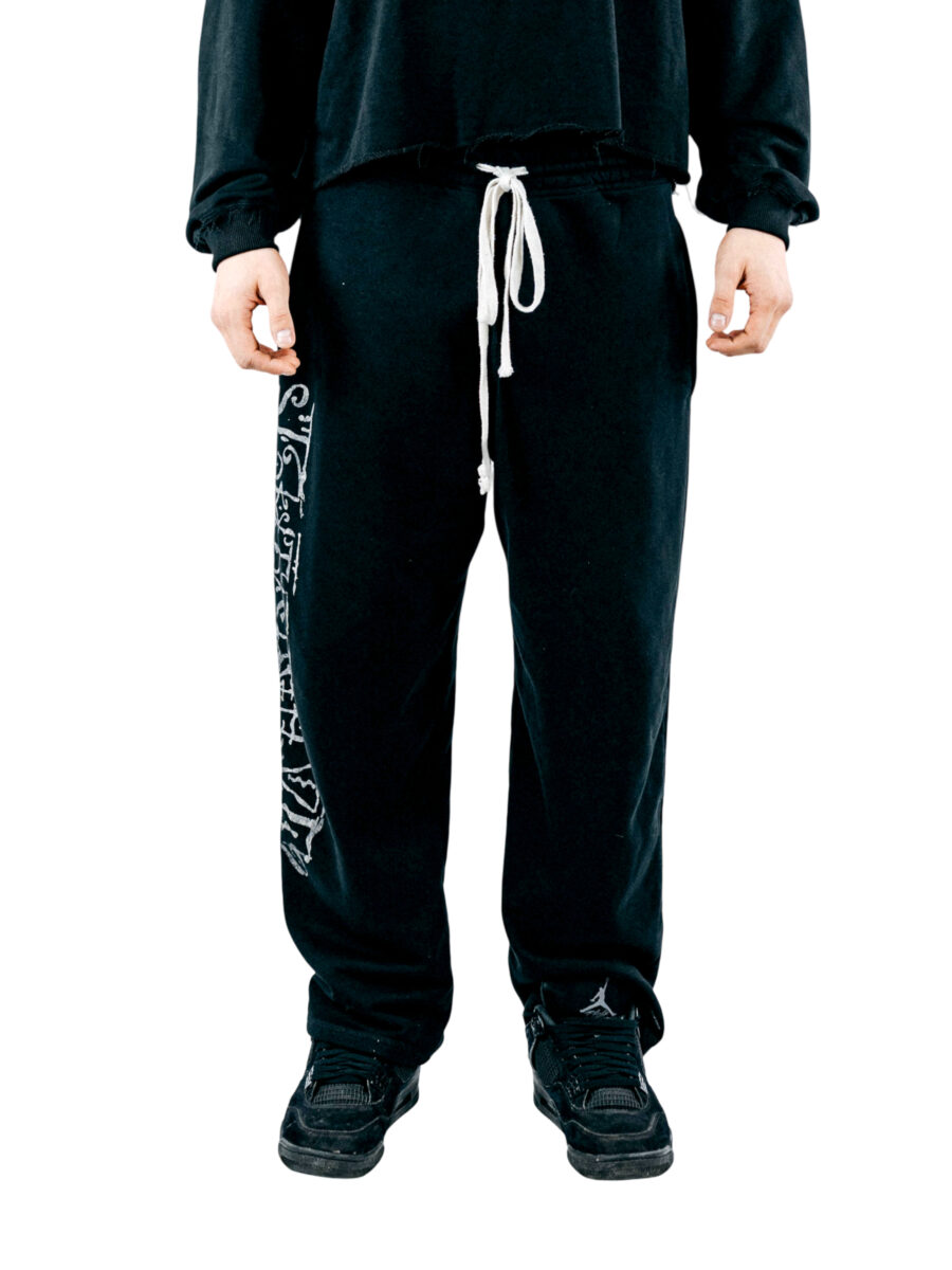 ARABIC SWEATPANTS WHITE ASH