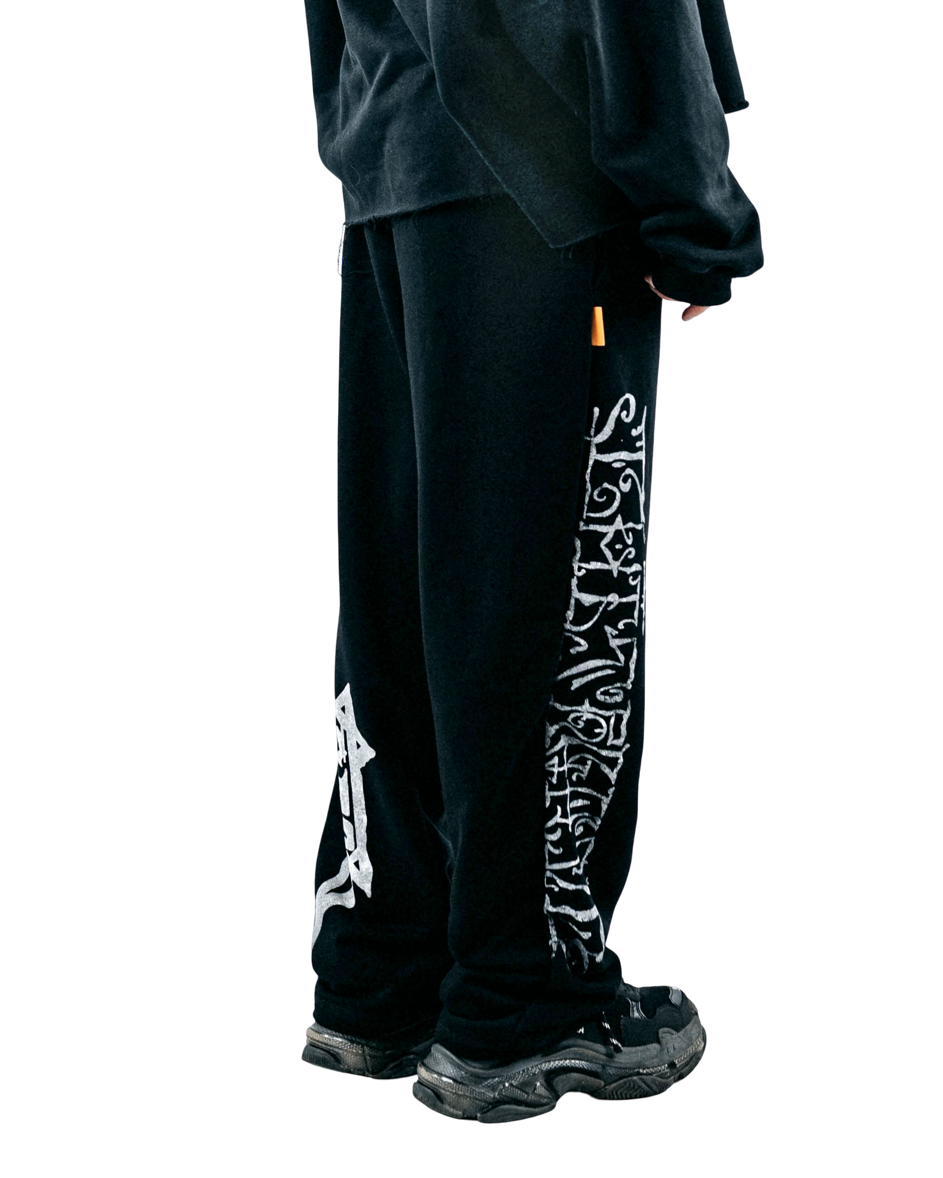 ARABIC SWEATPANTS WHITE ASH - obrazek 8