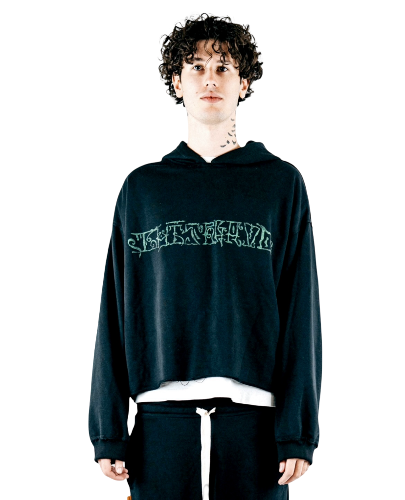ARABIC HOODIE BOTTLE GREEN