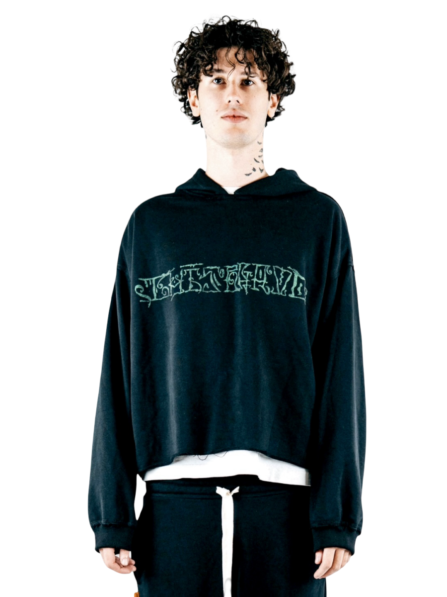 ARABIC HOODIE BOTTLE GREEN