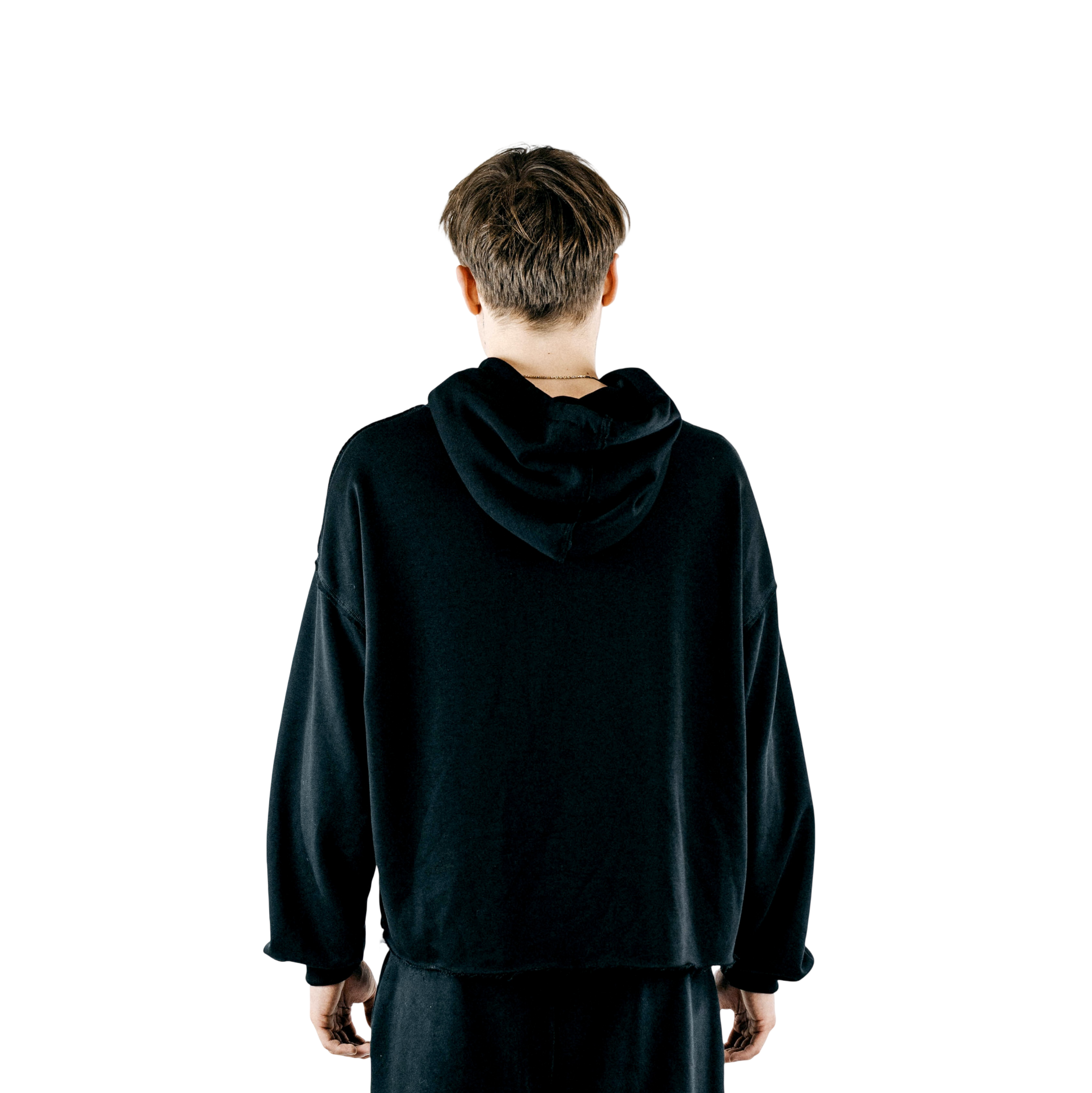 ARABIC HOODIE WHITE ASH - obrazek 5