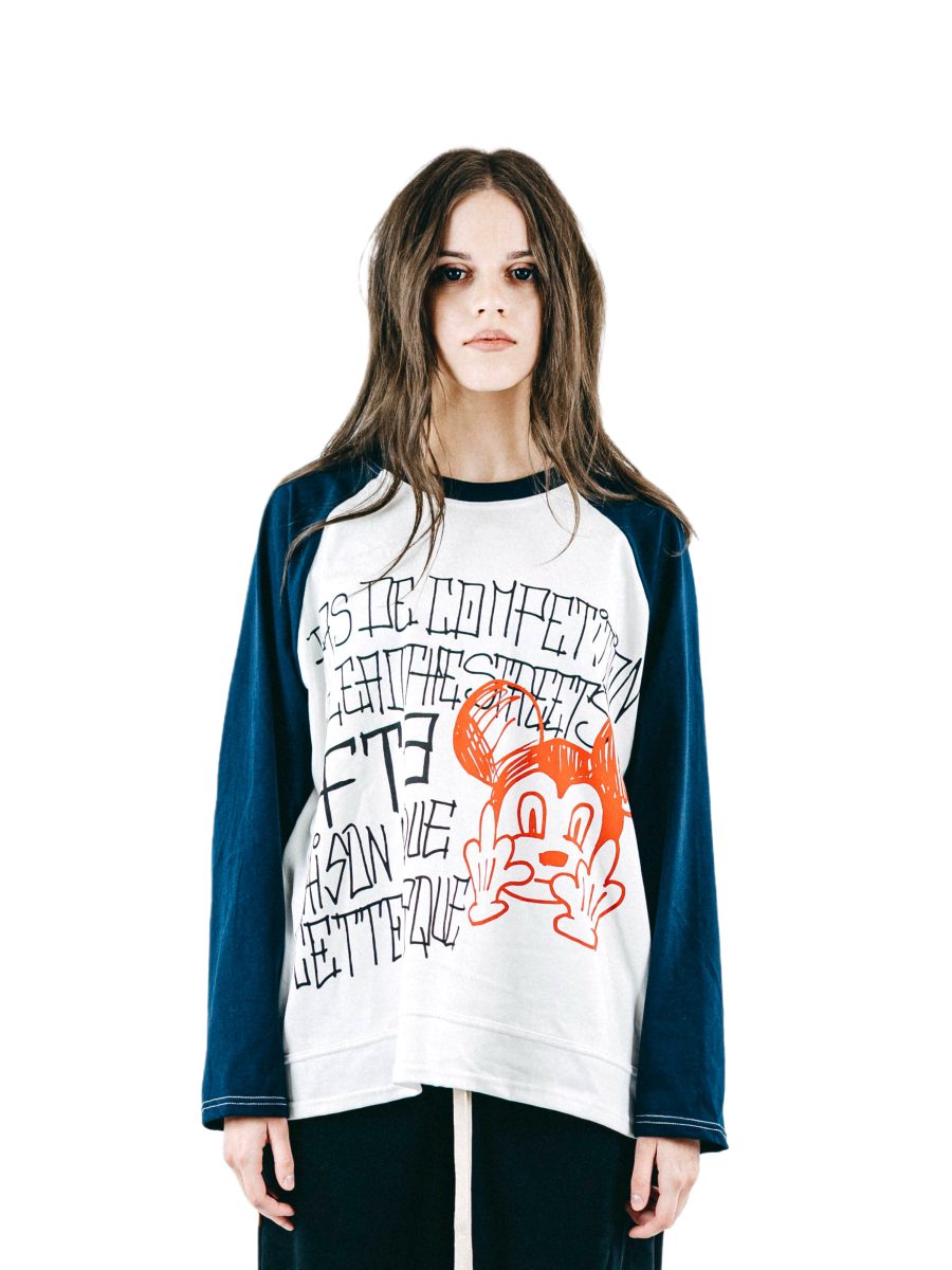 R.FRAPPE RAGLAN NAVY