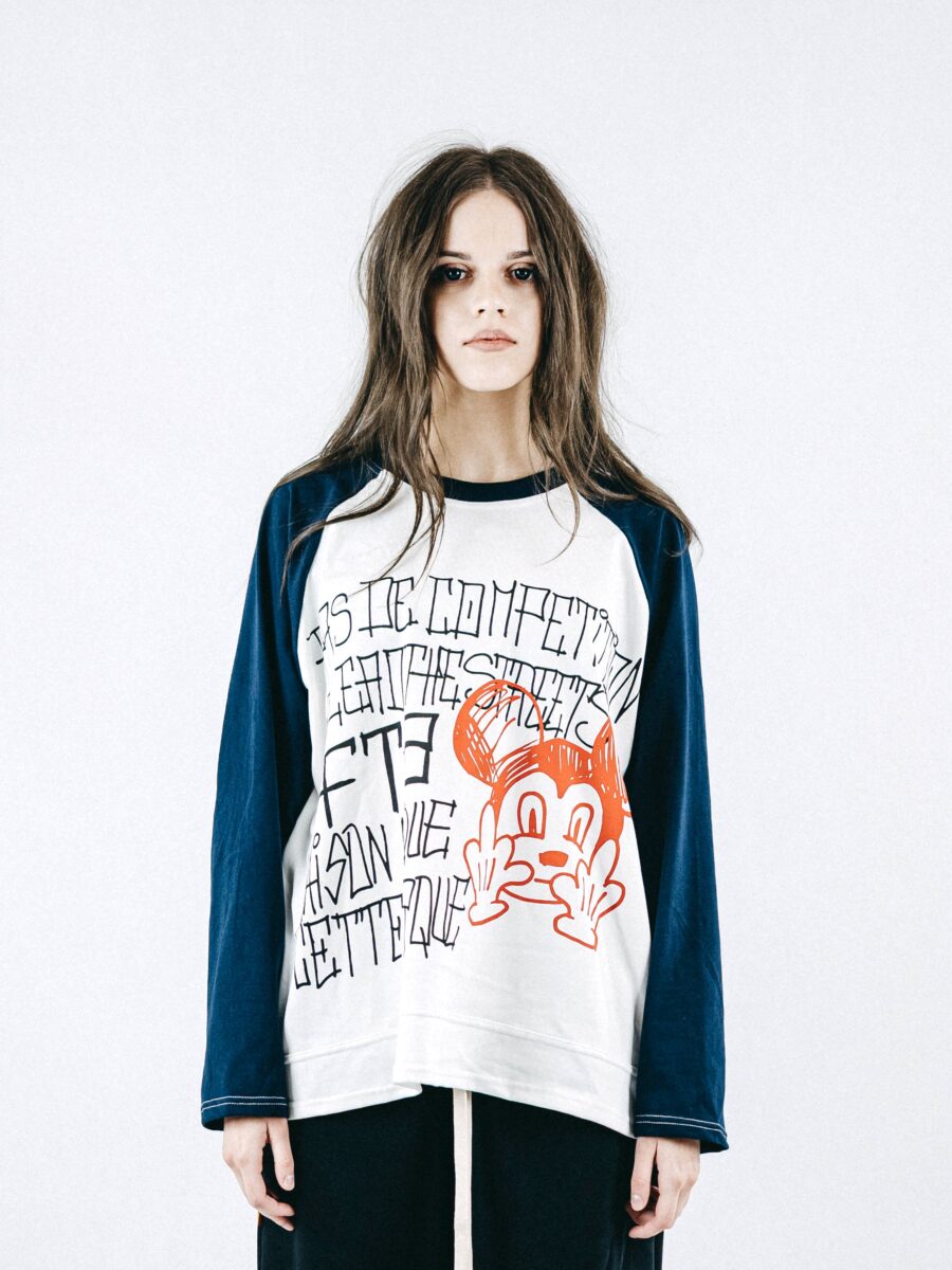 R.FRAPPE RAGLAN NAVY