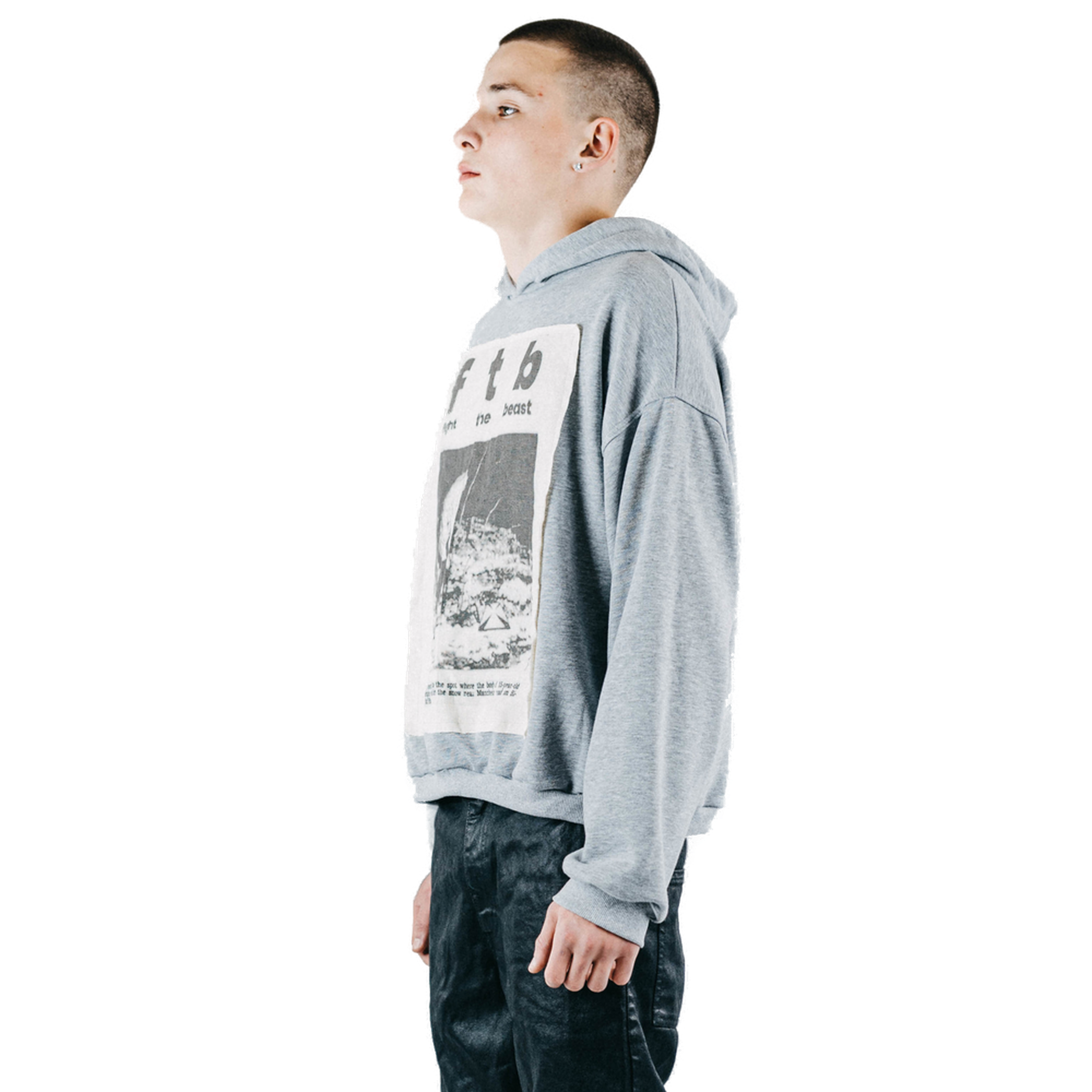 fight the beast hoodie - obrazek 4