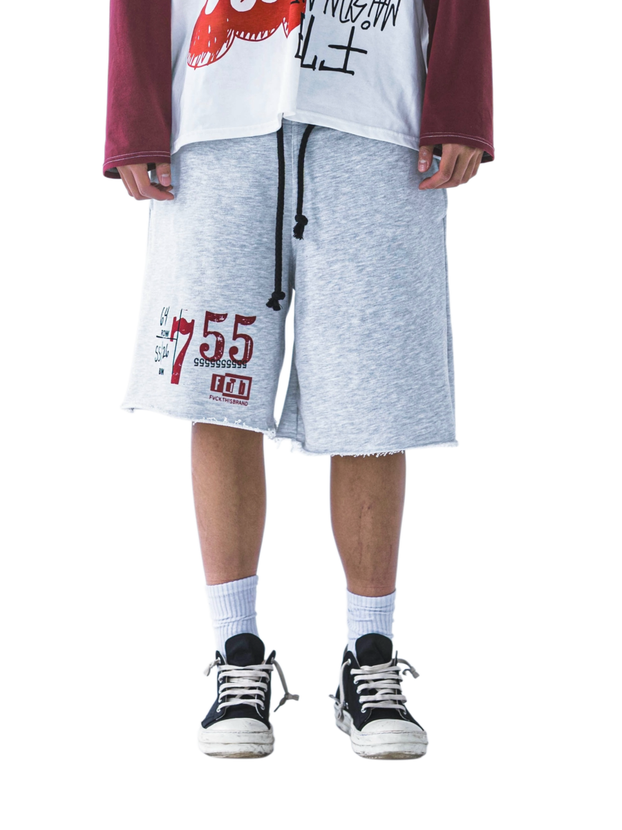 755 TICKET SHORTS LIGHTGRAY